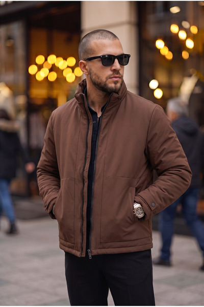 BASEL.CO Waterproof Coat with Hidden Pocket Detail