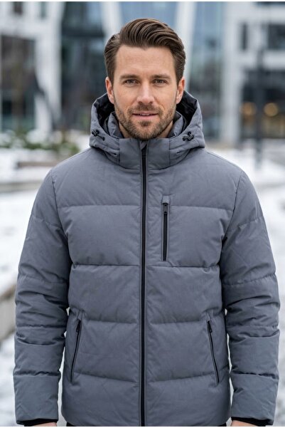 Jack & Jones Jack Jones Jjebecks Puffer Sn Men's Casual Coat 12298858-Turbule...