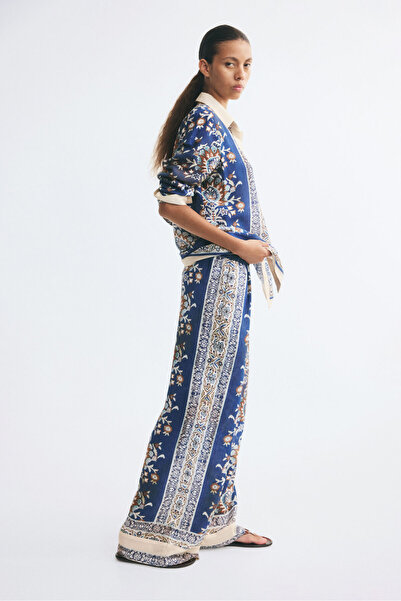 H&M Viskoz Karışımlı Pull-on Pantolon
