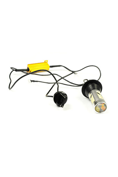 Interlook 2 în 1 Lumini de zi DRL și Becuri de semnalizare 84x LED W21W WY21W...