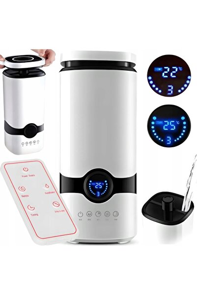 NO BRAND UMIDIFICATOR AUTOMAT DE 4.5L + DIFUZOR DE AROMATERAPIE 2 ÎN 1