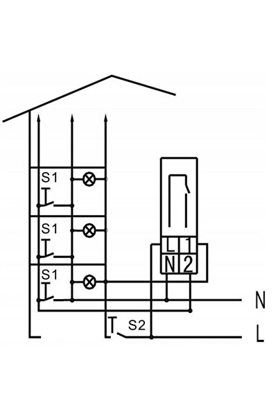 Orno Automat de umbrire pe șină DIN OR-CR-230