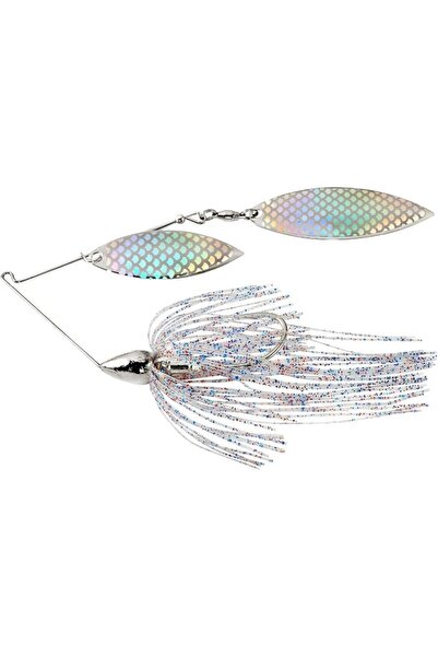 WAR EAGLE CUSTOM LURES طعم صيد سمك سبينر بيت بإطار من النيكل من وور إيجل