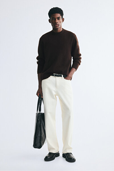 H&M Tüylü Kazak Regular Fit