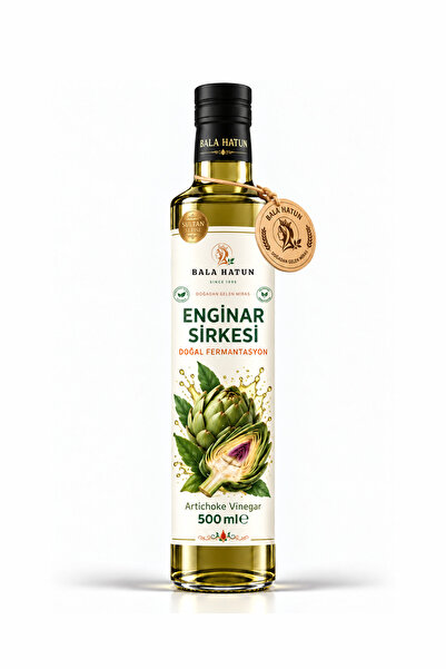 Enginar Sirkesi 500ml - Doğal Fermantasyon - Artichoke Vinegar