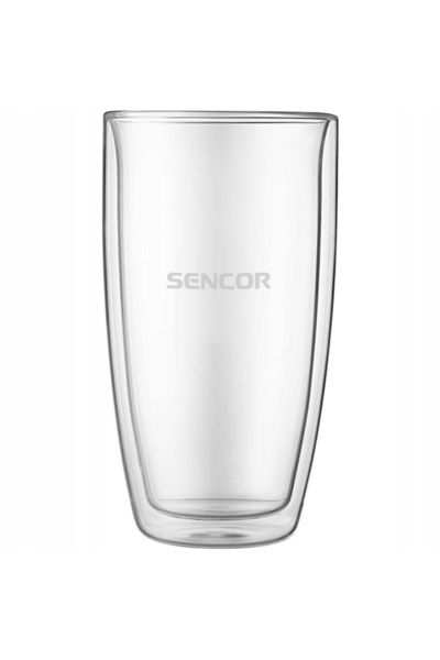 Sencor Pahare cu perete dublu TERMO din sticlă borosilicată rezistentă Caffe ...