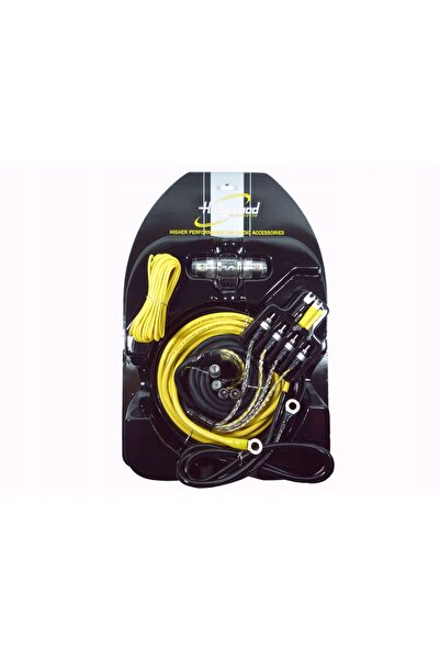 HOLLYWOOD Set cabluri amplificator 4 canale CCA + cabluri difuzoare 15m
