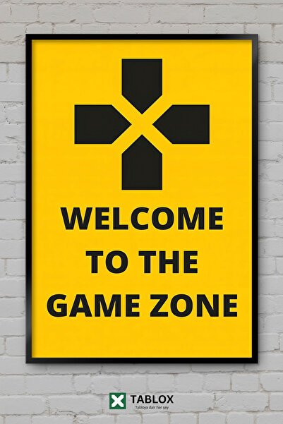 tablomaxtbx Παιχνίδια Gamer Neon Decor Art Αφίσα τοίχου με κορνίζα Διακοσμητι...