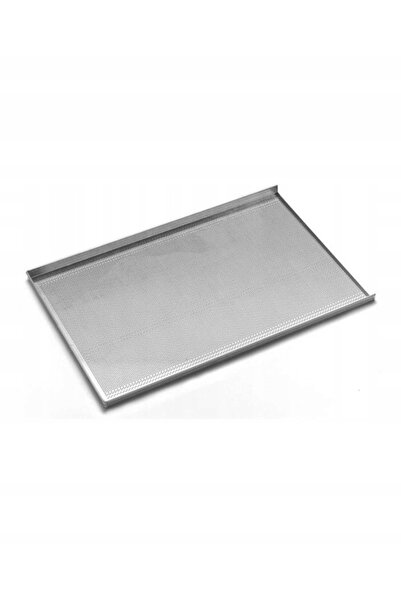 HENDI Tavă de copt perforată cu 3 margini, 60x40cm, pentru patiserie