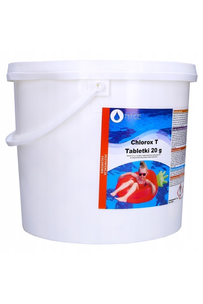 Ntce Clor pentru piscină 5kg, tablete de clor 20g, chimie pentru piscină și j...