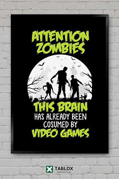 tablomaxtbx Smešni igrački zombiji Zombiji Igračka umetnost Zidni dekor Uraml...