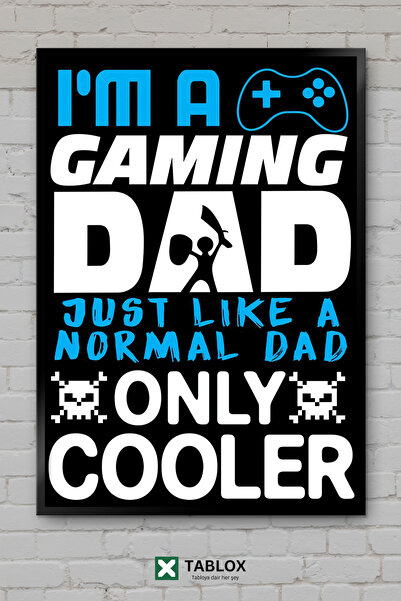 tablomaxtbx Igračka igra Tata Tata Hladniji Cool poster okvir Izgleda dekorat...