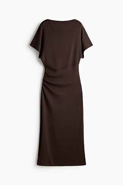 H&M Kelebek Kollu Triko Elbise