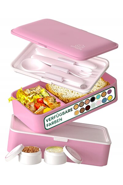 umami Cutie de prânz Originală, Recipient pentru alimente 1200ml, Tip Bento, ...