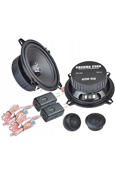 Ground Zero GZIC 130.2 Difuzoare auto 13cm / 130mm Sistem + crossovere
