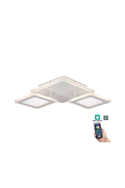 Klausen Έξυπνο Φωτιστικό Οροφής LED Escape, 62W, θερμό/νεκρικό/ψυχρό φως (300...