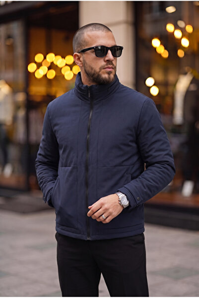 BASEL.CO Waterproof Coat with Hidden Pocket Detail