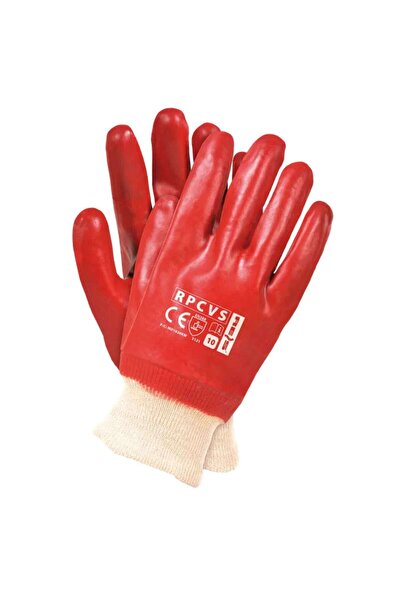 OEM Redpo M151210 protective gloves, Cotton + PVC, size 10