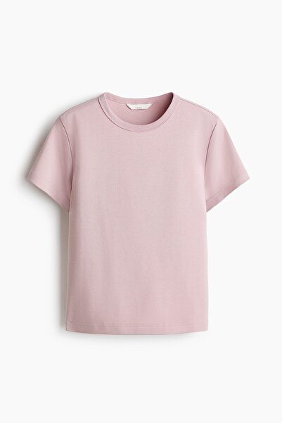 H&M Pamuklu Jarse Tişört