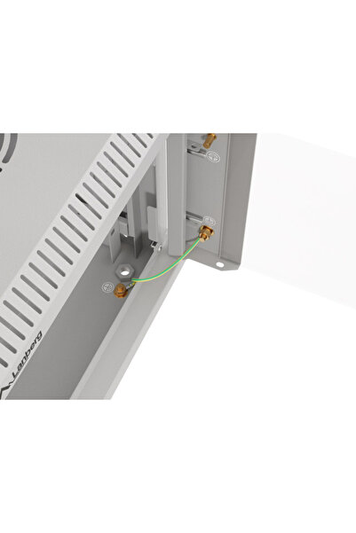 Lanberg Dulap rack WF11 10 " 9U 300x300 suspendat gri, sticlă
