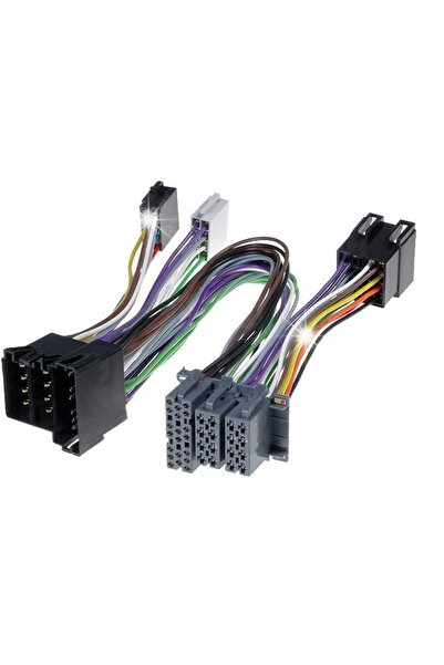 NO BRAND Conector adaptor ISO pentru conectarea kitului PARROT BURY NOKIA Ope...