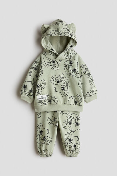 H&M 2 Parçalı Kapüşonlu Üst ve Jogger Pantolon Set
