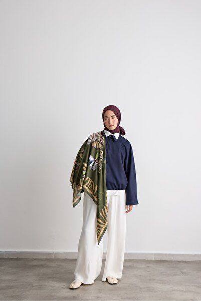 Modakaşmir Veridia Patterned Shoulder Shawl
