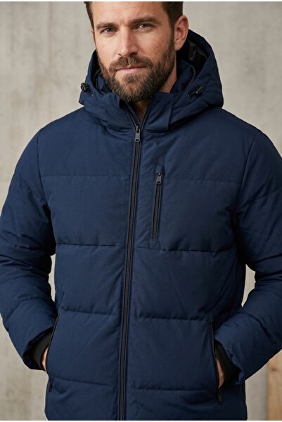 Jack & Jones Jack Jones Jjebecks Puffer Sn Men's Casual Coat 12298858-Sky-Cap...