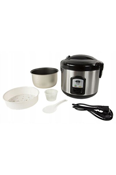 adler Oală electrică RYZHAWAR pentru gătit orez și legume, 1.5L, 2 Programe, ...