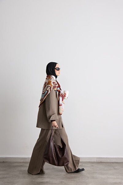 Modakaşmir Palette Pattern Shoulder Shawl