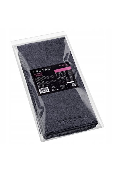 FRESSO Lavetă auto din microfibră fără cusături Agnes Towel, pachet de 10, 40...