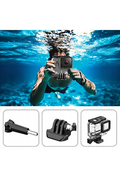 GoPro Carcasă impermeabilă pentru Hero 5 / 6 / 7, protecție până la 45m mocca...