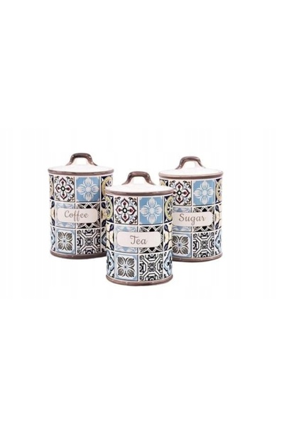 Maestro MR-20005-03CS Set de recipiente Holiday in Porto 3 x 0.8 l