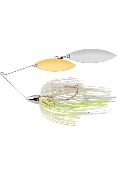 WAR EAGLE CUSTOM LURES طعم صيد سمك سبينر بيت بإطار من النيكل من وور إيجل