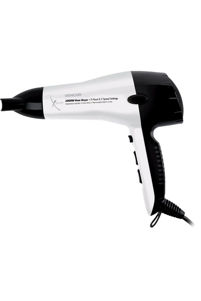Sencor Uscător de păr 3 temperaturi 2 viteze 2000W alb PUTERNIC SHD 6600W