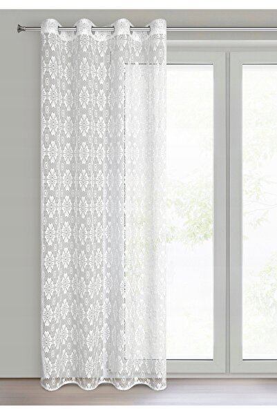 Eurofirany Firana gata confecționată Iga 140 x 250 cm Alb