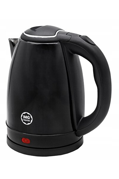 MG HOME Fierbător electric din oțel de 1.8L, 1500W, pentru cafea și ceai, negru