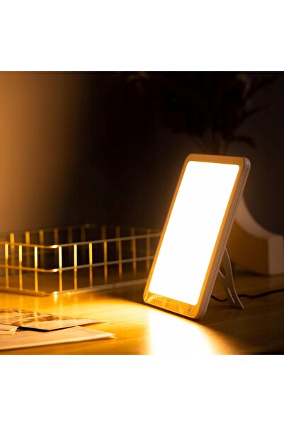 NO BRAND LAMPĂ LED DE 10.000 LUX CU LUMINOZITATE REGLABILĂ ȘI 3 TEMPERATURI D...