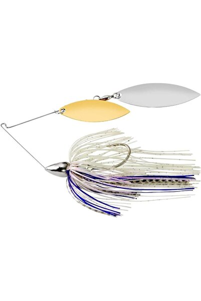WAR EAGLE CUSTOM LURES طعم صيد سمك سبينر بيت بإطار من النيكل من وور إيجل