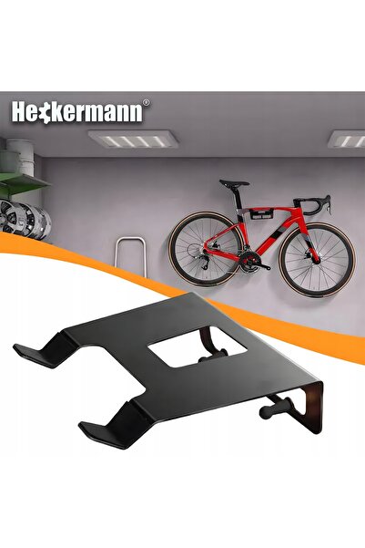 Heckermann Suport de perete pentru bicicletă, cârlig rezistent pentru bicicle...