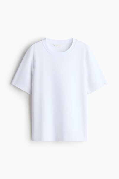 H&M Pamuklu Jarse Tişört