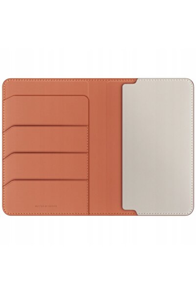 NO BRAND Husă din piele pentru pașaport, documente, bilete, protecție RFID, U...
