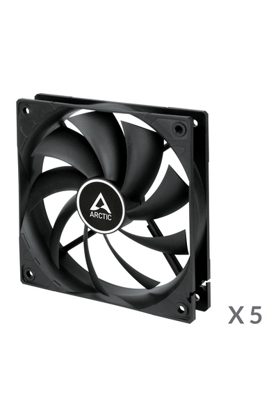Arctic Ventilator F12 Pachet de 5 5x120mm