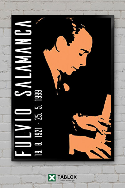 tablomaxtbx Fulvio Salamanca Pijanista Tango Muzika Argentina Okvir Izgled De...