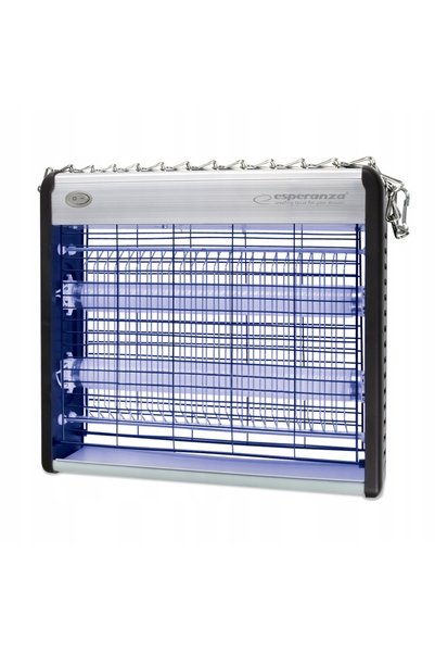 ESPERANZA Lampă anti-insecte EHQ003 UV Negru 15W