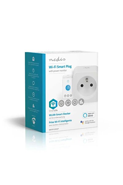 Nedis SmartLife WIFIP121EWT Priză inteligentă Wi-Fi