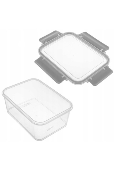 ARTEMİSPAK Set de 4 recipiente de bucătărie ermetice pentru alimente, cu garn...