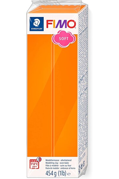 Staedtler FIMO 8021-0 Oven Hardening Modelling Clay Soft White Large Block 45...