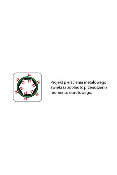 TOPTUL Cheie tubulară de impact pentru articulație cardanică 1/2 " ranforsată...