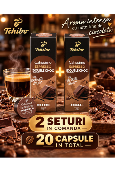 Tchibo Cafissimo Espresso Double Choc – 20 capsule